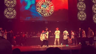 2016 KOD World Cup - Semi Finals: Korea vs Japan - B-Boy/Breaking Crew Battle