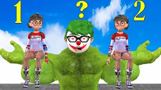 Scary Teacher 3D Gaming - NickHulk Joker love Tani Harley Quinn fake Granny - Funny Animation