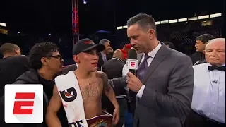 Oscar Valdez: 'I'm here to fight whoever, I'm the champion' | ESPN