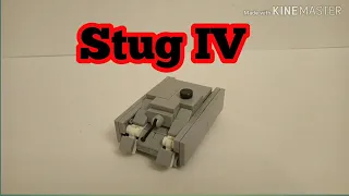 Мини танк Stug IV из лего