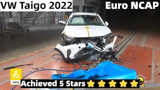 Volkswagen Taigo | Euro NCAP 2022 Results Update - Achieved 5 Stars⭐⭐⭐⭐⭐| Crash & Safety Tests | MC