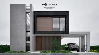 House Design 7x12 Meters | Casa de 7x12 metros