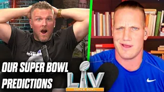 Pat McAfee & AJ Hawk's Super Bowl 55 Predictions