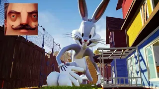 Hello Neighbor - My New Neighbor Big Bugs Bunny History Gameplay Walkthrough