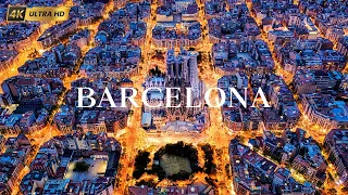 Barcelona, Spain in 4K Ultra HD Drone Video (60FPS)