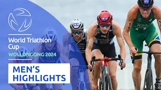 2024 World Triathlon Cup Wollongong: MEN'S HIGHLIGHTS