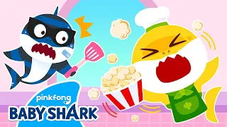 [🍿NEW] Pop! Pop! Let’s Make a Popcorn, Baby Shark! | Cooking Story for Kids | Baby Shark Official