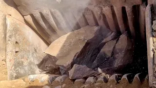 Jaw Crusher in Action | Satisfying Stone Crushing | Asmr Stone Crushing Process