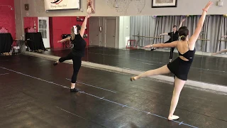 Beginner Ballet Dance Routine, Tinker Bell - "Fly to Your Heart"