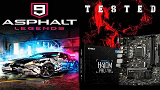 INTEL CORE i3 10TH GEN - ASPHALT 9 GAME TESTED