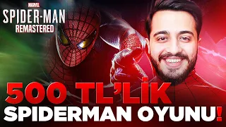 500 TL LİK YENİ SPİDERMAN OYUNU! İNANILMAZ KALİTE! SPİDER-MAN REMASTERED #1