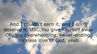 Reckless Love - Cory Asbury (Acoustic Backing Track) Lyric Video (Key of Bb) (Female Key)