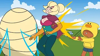 Brawl Stars Animation CHARLIE vs LEON (Parody)