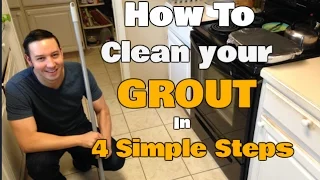 How to Professionally Clean Your Grout | Without Getting On Your Hands & Knees