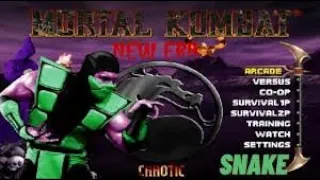 MORTAL KOMBAT SNAKE NEW ERA CAOTIC