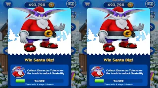 Sonic Dash Christmas Update - New Characters Win Santa Big Coming Soon - Android Gameplay 2020