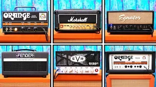 ULTIMATE Small Tube Amp Shootout - Orange VS Marshall VS Fender VS EVH VS Egnater