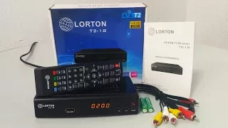 Для ценителей качества! Lorton T2-10 HD, LORTON T2-18 HD обзор и настройка каналов Т2