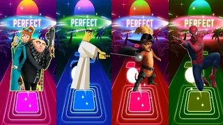 Despicable_me_4🆚Samurai_Jack🆚Puss_In_Boots🆚Spider_Man_Across_the_spider_verse💫 Who is the best 💥