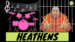 Heathens - Twenty One Pilots || FREE drum sheet music/score and drum cover