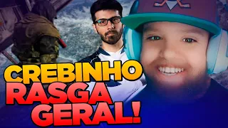 CREBIN DA VIDA REAL RASGANDO GERAL NO COD WARZONE