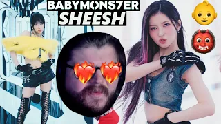 👶👹 SHEESH = BABYMONSTER'S TRUE DEBUT?! 👹👶 BABYMONS7ER 'SHEESH' MV REACTION | YG NEW GIRL GROUP