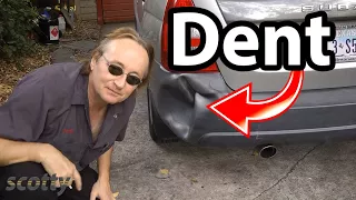 How to Remove Car Dent with Hot Water - DIY