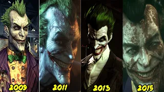 The Evolution of Joker in Arkham Games
