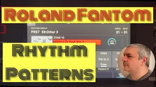 Roland Fantom 0/06/07/08 Music Workstation - Demo / Tutorial 20: How to use the Rhythm Patterns