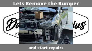 2014 Mazda 6 Front Bumper Removal | DIY Bumper Repair | 2014 Mazda 6 GT |