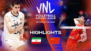 🇮🇷 IRI vs. 🇨🇳 CHN - Highlights Week 1 | Men's VNL 2023