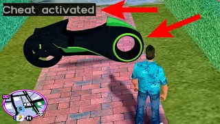 GTA Vice City Secret Bike Cheats ! Hidden Place | GTAVC Tron Bike Location