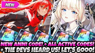 *RUN FAST! BRAND NEW ANNI GIFT CODE!* + THE DEVS HEARD US + ALL ACTIVE CODES (Nikke Goddess Victory)