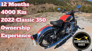 Royal Enfield Classic 350 - Ownership Review After 12 Months And 4000 Km - How Has It Been ?