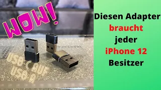 USB-C auf USB-A Adapter (Essentiell für jeden iPhone Besitzer!)