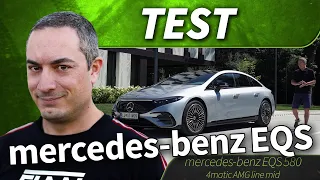 2022 mercedes-benz EQS 580 4MATIC AMG line mid - test