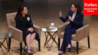 Vice President Kamala Harris And Gloria Estefan Discuss Climate Change In Miami, Florida