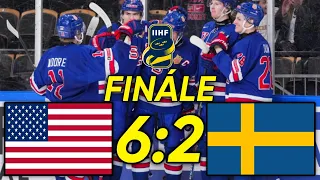 USA vs. Sweden Full Highlights | FINALS | 2024 IIHF World Juniors
