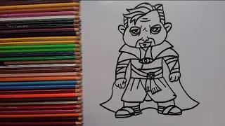 How To Draw Dr.Strange | Multiverse Of Madness | #shorts