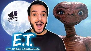 WATCHING "E.T.” FOR THE FIRST TIME (MOVIE REACTION)