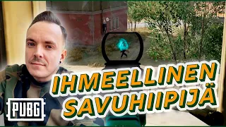 Ihmeellinen savuhiipijä ja suorin jaloin seisovia vihuja - PUBG Duot feat. fiaskonina