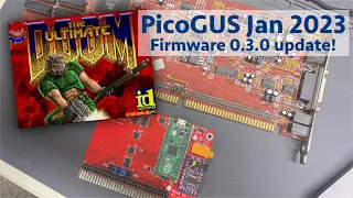 PicoGUS January 2023 Firmware 0.3.0 update – it's DOOMed