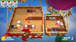 Overcooked 2. Level 1-5 | 4 STARS (2 players co-op)