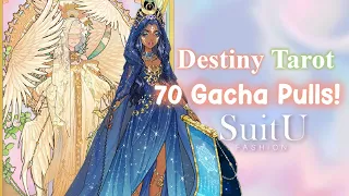 70 Gacha Pulls 🎀 Destiny Tarot🌸 SuitU Fashion Game