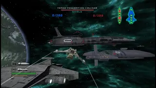 Star Wars Battlefront 2 (2005) - Space Battle Over Kashyyyk