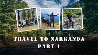 Patiala city to Narkanda (HP) Part 1 🏔️ | 11+ Riders 🏍️ | Adventurous Ride Ever