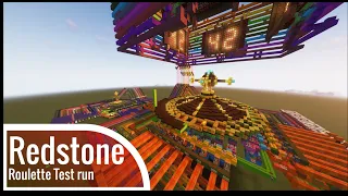 Minecraft -Redstone- [ Roulette test run ]