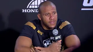 UFC 270: Ciryl Gane Post-Fight Press Conference