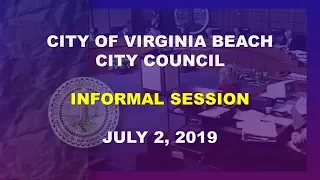 City Council Informal - 07/02/2019