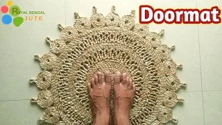 DIY Jute Door Mat Handmade|| Make at home it's easy|| #Jute DIY,Rug